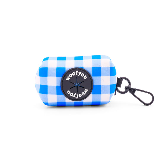 Porta Bolsas Vichy Azul